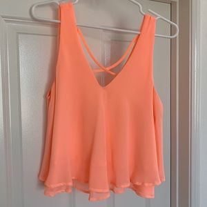 Lush Neon Pink Crop Top